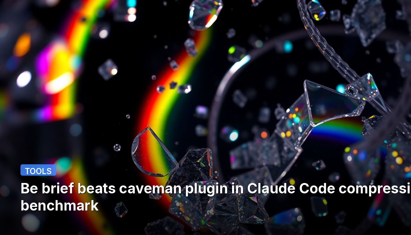 Be brief beats caveman plugin in Claude Code compression benchmark