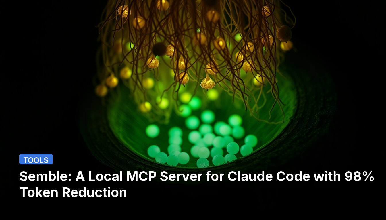 Semble: Ein lokaler MCP-Server für Claude Code mit 98% Token-Reduktion