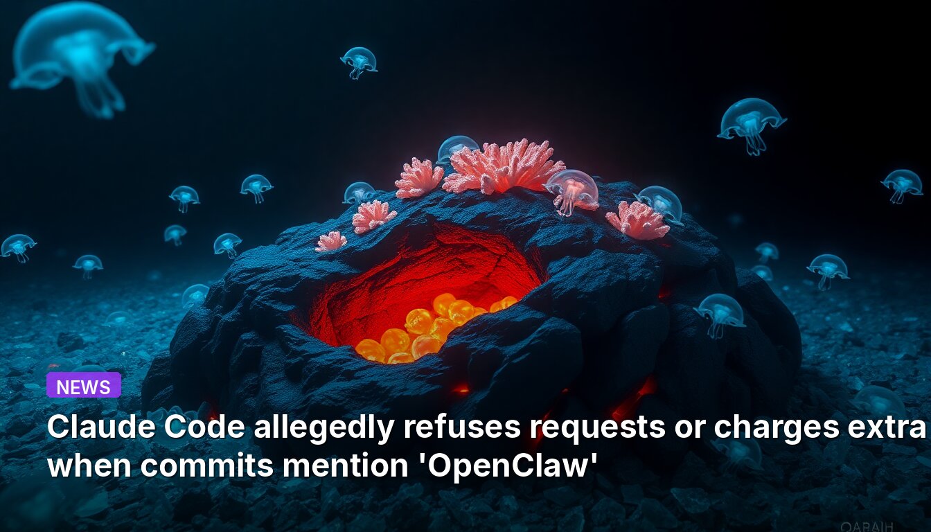 Supuestamente, Claude Code rechaza solicitudes o cobra extra cuando los commits mencionan 'OpenClaw'