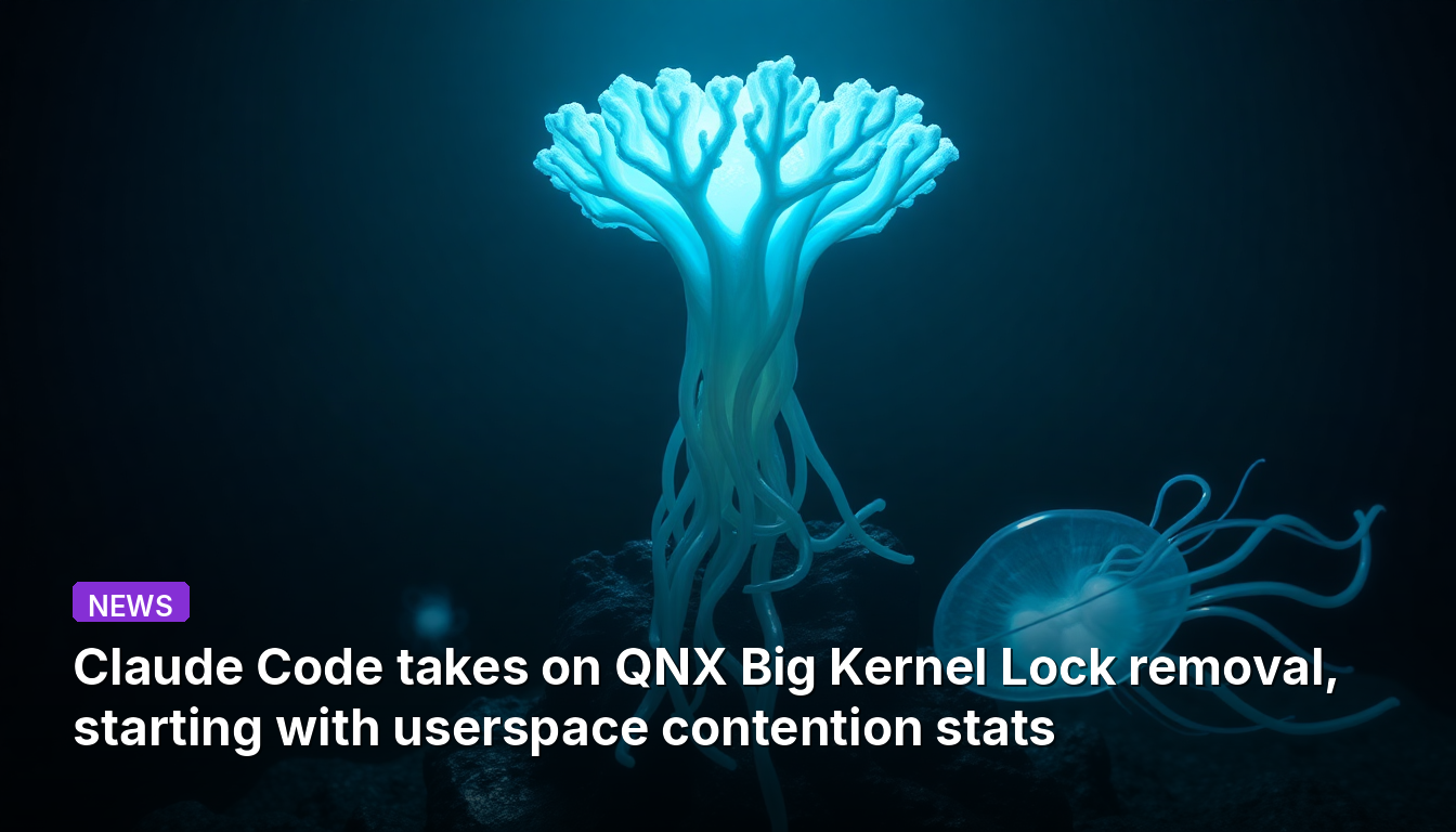 Claude Code s'attaque à la suppression du Big Kernel Lock de QNX, en commençant par les statistiques de contention de l'espace utilisateur