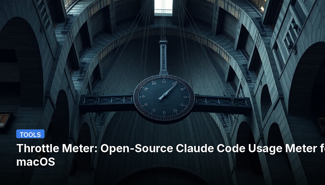 Medidor de Acelerador: Medidor de Uso de Código Claude de Código Abierto para macOS