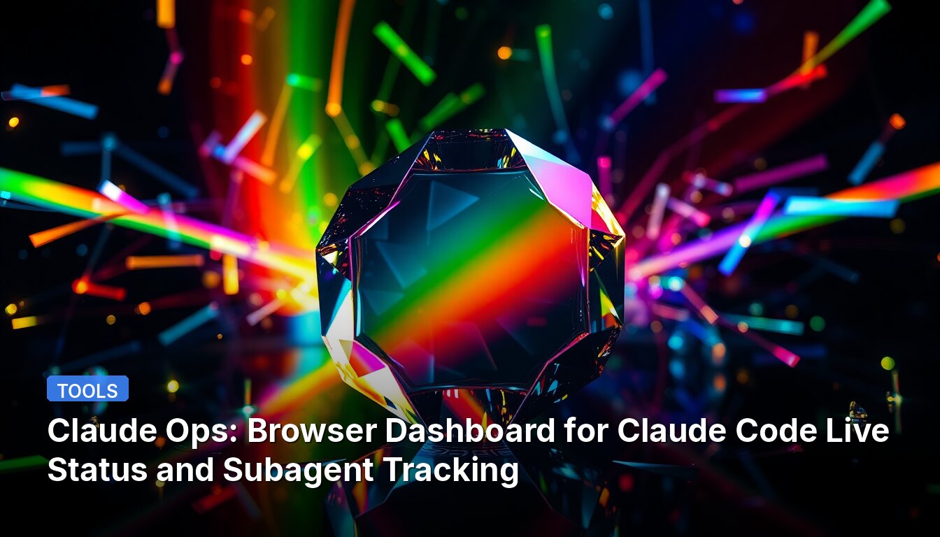 Claude Ops: Browser-Dashboard für Claude Code Live-Status und Subagenten-Tracking