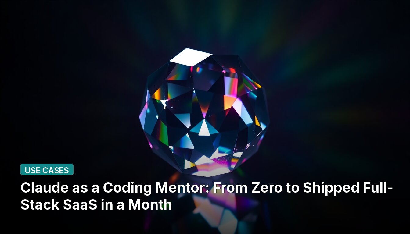 Claude als Coding-Mentor: Von Null zu einer ausgelieferten Full-Stack-SaaS in einem Monat
