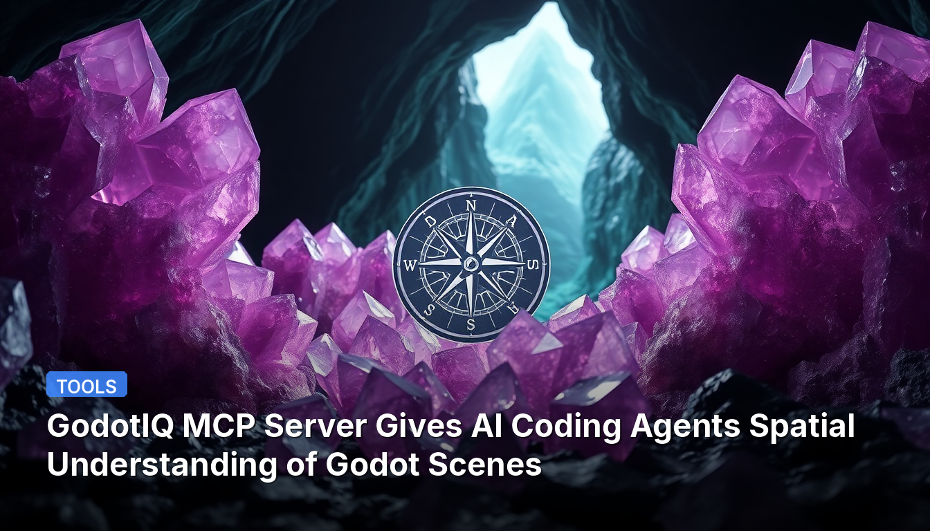 GodotIQ MCP Server Gives AI Coding Agents Spatial Understanding of Godot Scenes