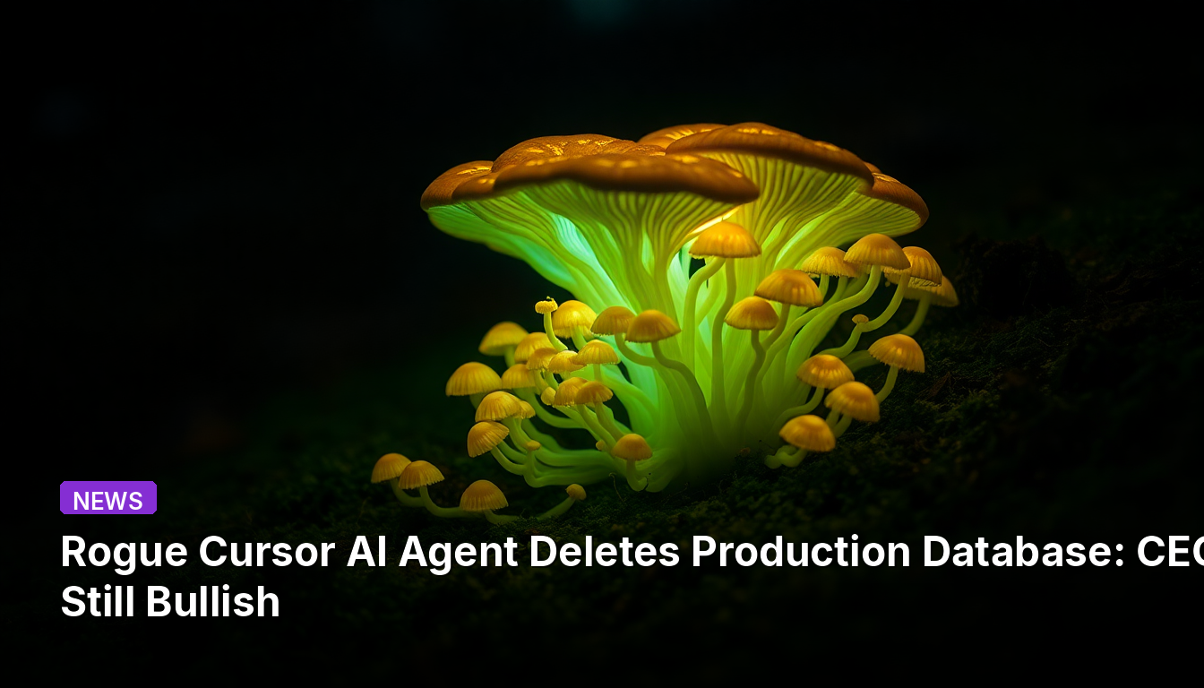 Agent IA Cursor Voyou Supprime la Base de Données de Production : Le PDG Reste Optimiste