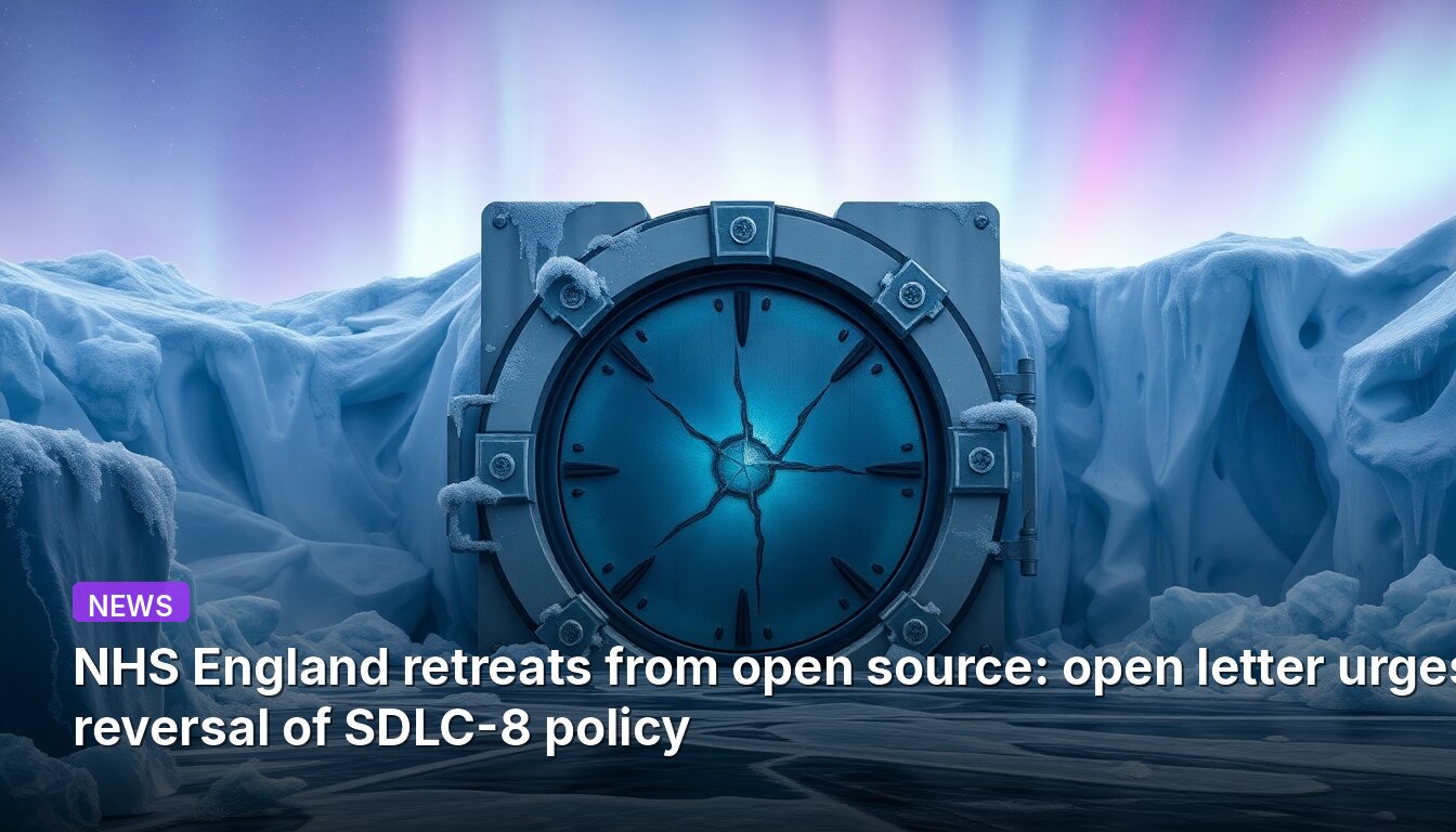 NHS England recule sur l'open source : une lettre ouverte demande l'abrogation de la politique SDLC-8
