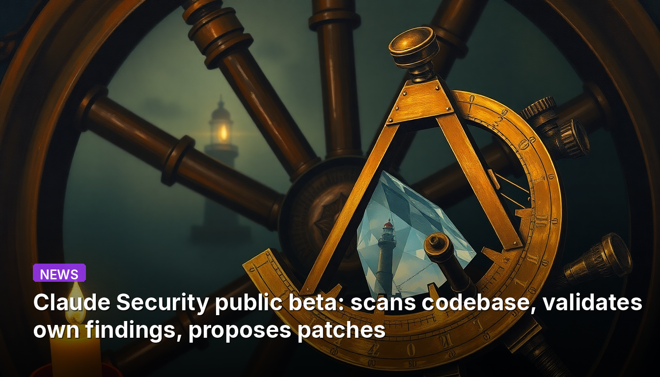 Claude Security public beta: scans codebase, validates own findings, proposes patches