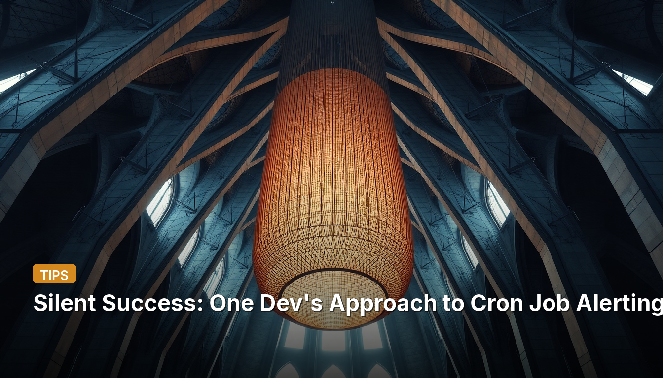 Silent Success: One Dev's Approach to Cron Job Alerting