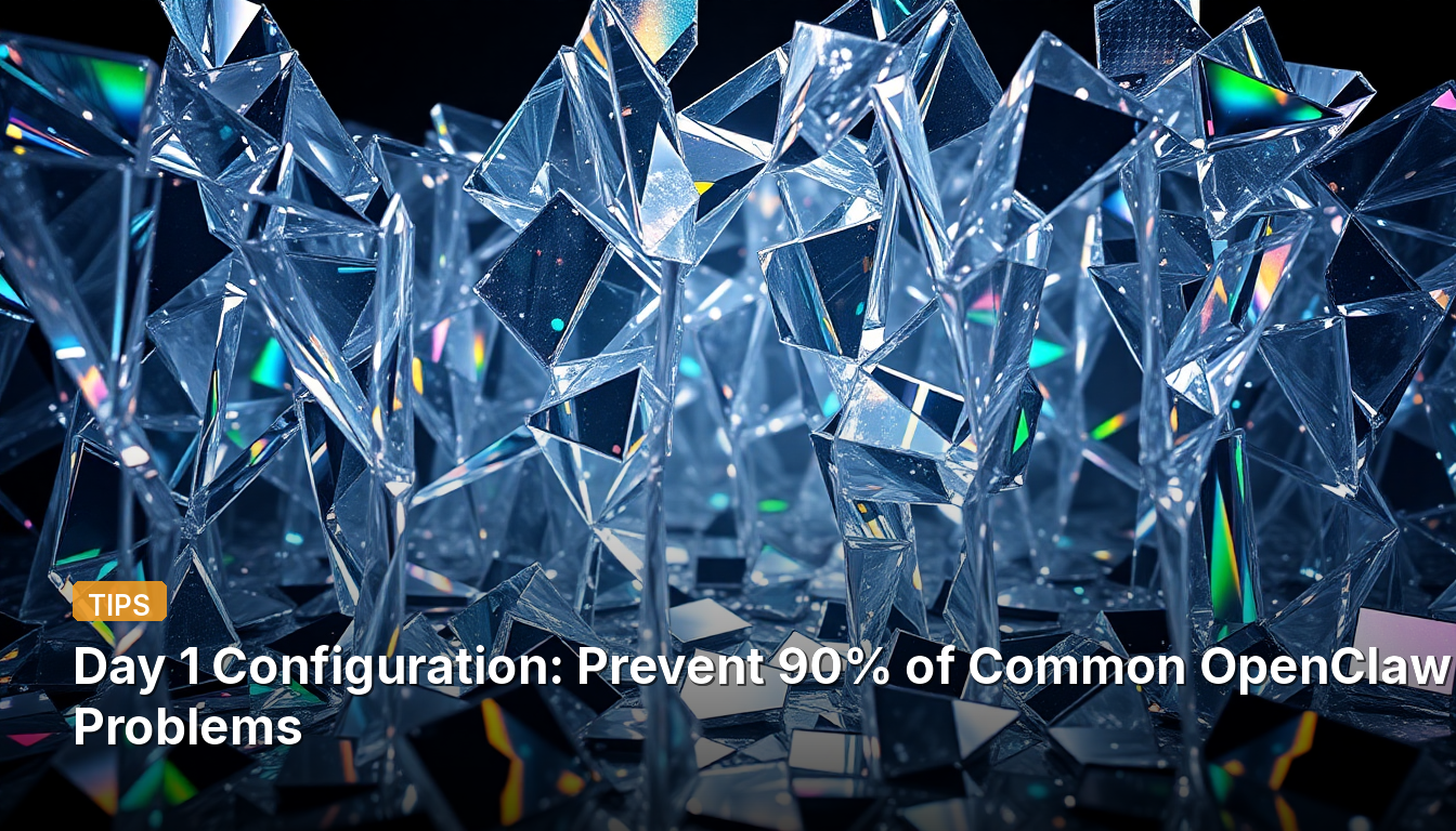 Configuration Jour 1 : Évitez 90% des Problèmes Courants d'OpenClaw