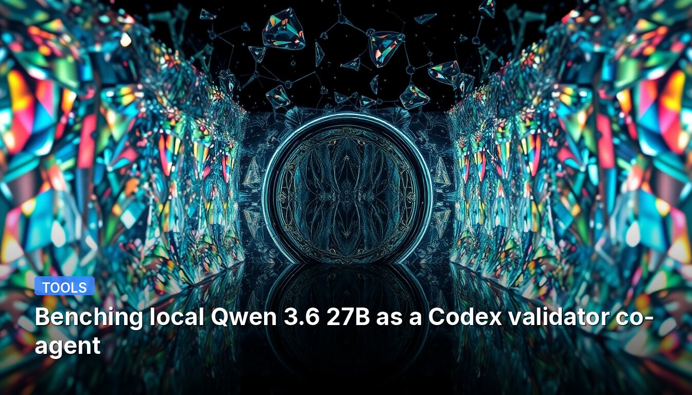 Benchmark von lokalem Qwen 3.6 27B als Co-Agent für Codex-Validierung