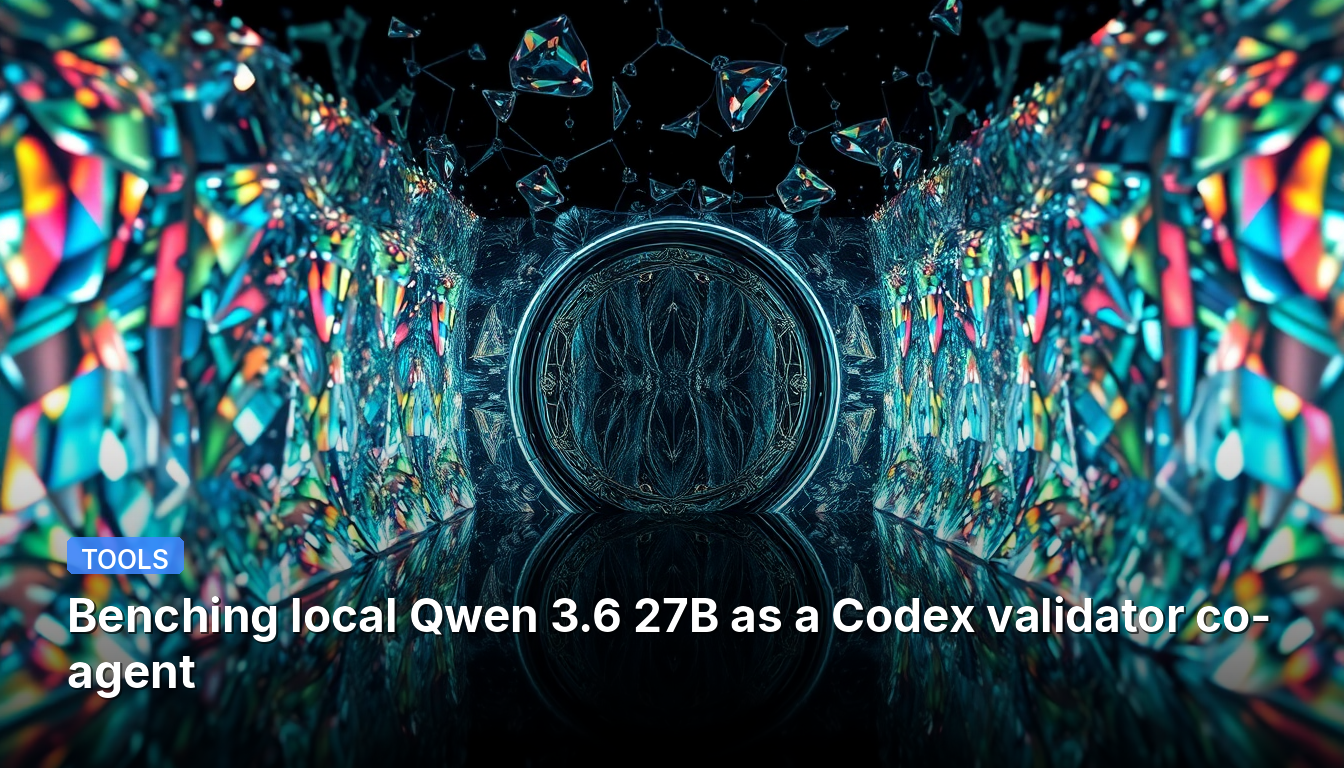 로컬 Qwen 3.6 27B를 Codex 검증 공동 에이전트로 벤치마킹하기