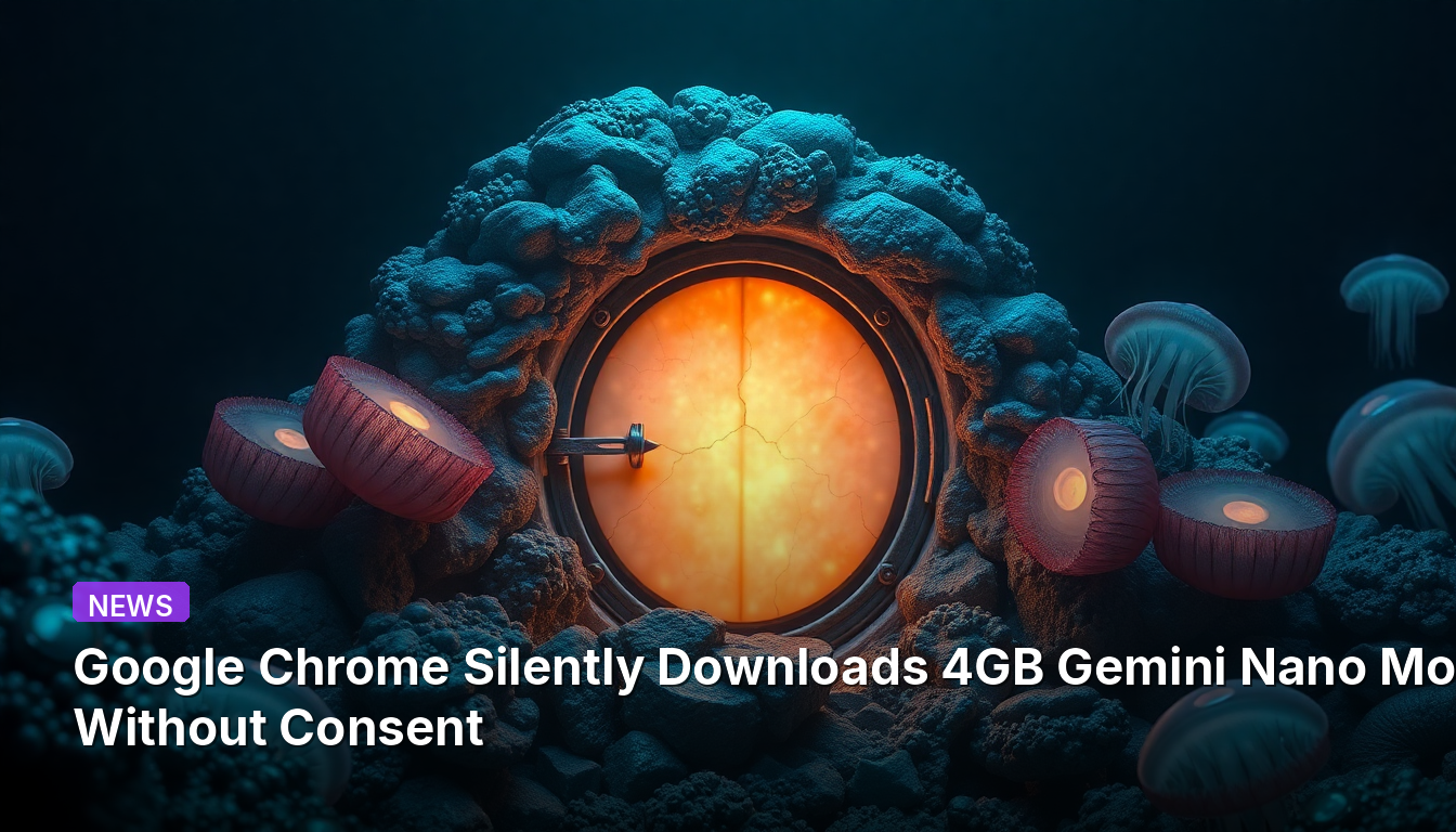 구글 크롬, 동의 없이 4GB Gemini Nano 모델을 조용히 다운로드
