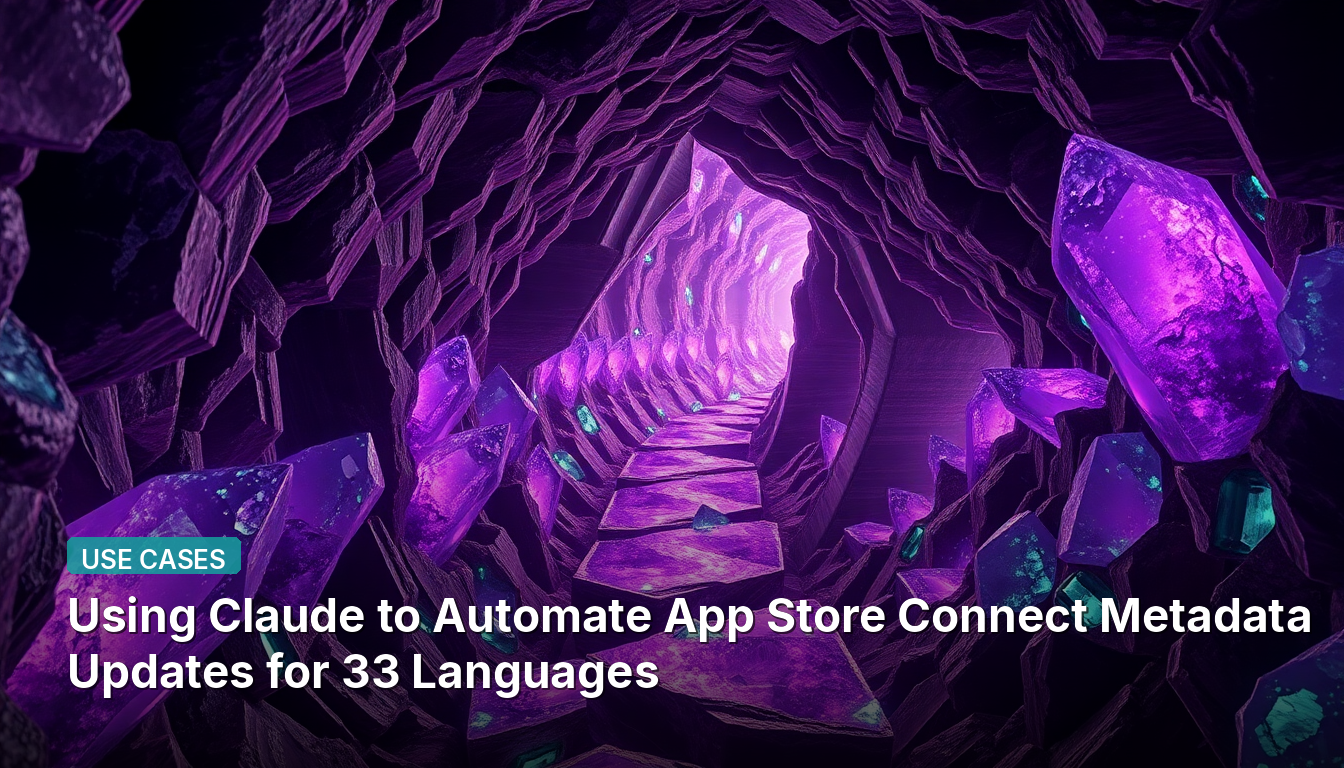 Usando Claude para Automatizar Atualizações de Metadados na App Store Connect para 33 Idiomas