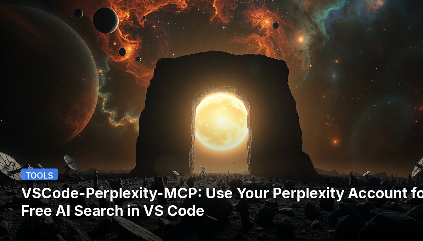 VSCode-Perplexity-MCP: Usa tu cuenta de Perplexity para búsqueda gratuita de IA en VS Code
