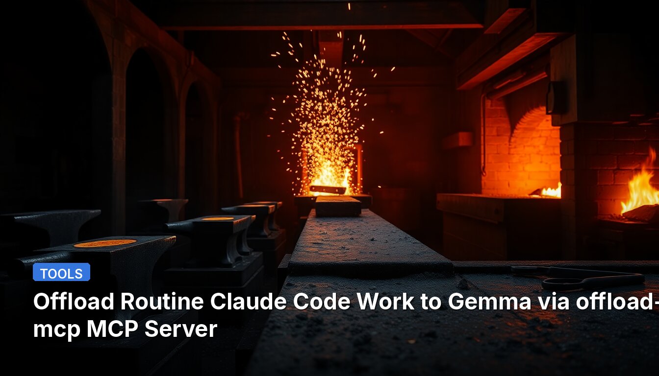 Перенаправляйте рутинную работу с Claude Code на Gemma через MCP-сервер offload-mcp