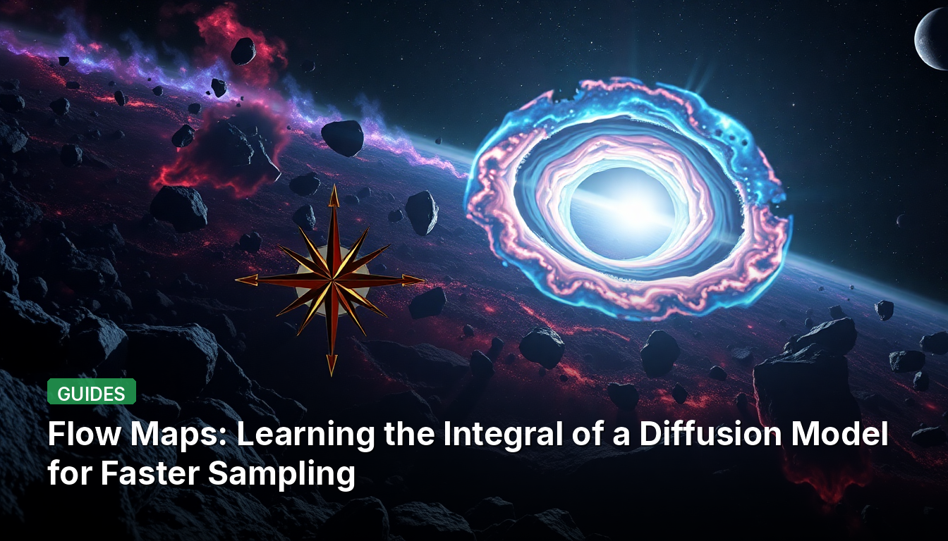 Cartes de flux : Apprendre l'intégrale d'un modèle de diffusion pour un échantillonnage plus rapide