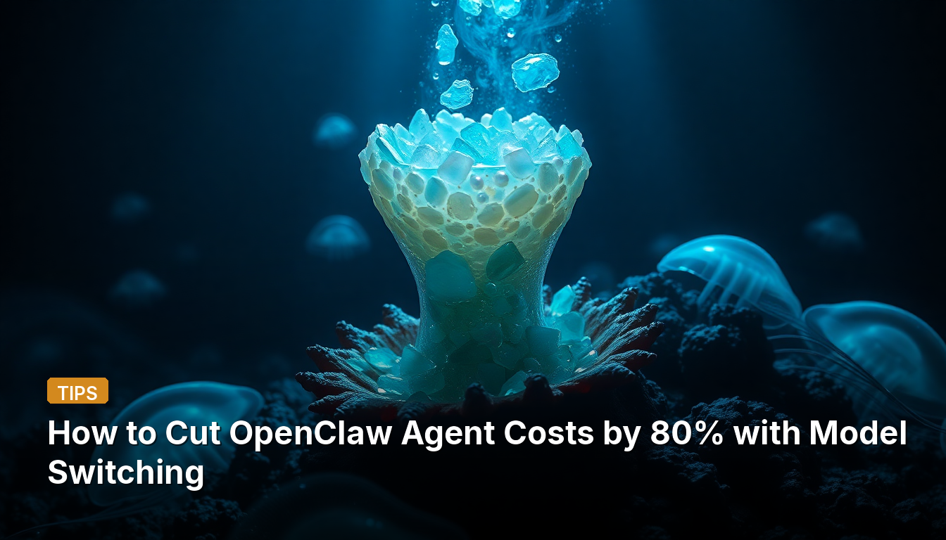 Как сократить расходы на OpenClaw Agent на 80% с помощью смены модели
