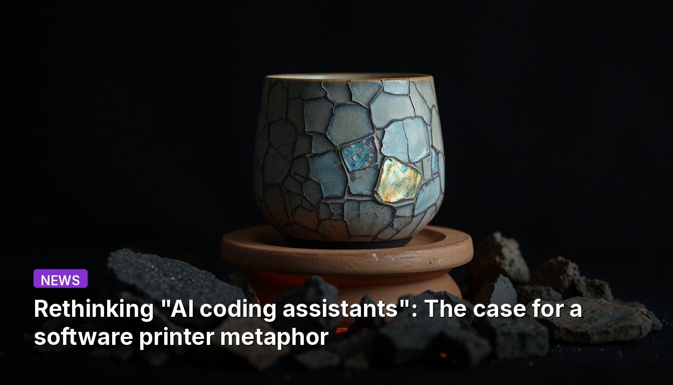 Neubewertung von "KI-Code-Assistenten": Das Argument für eine Software-Drucker-Metapher