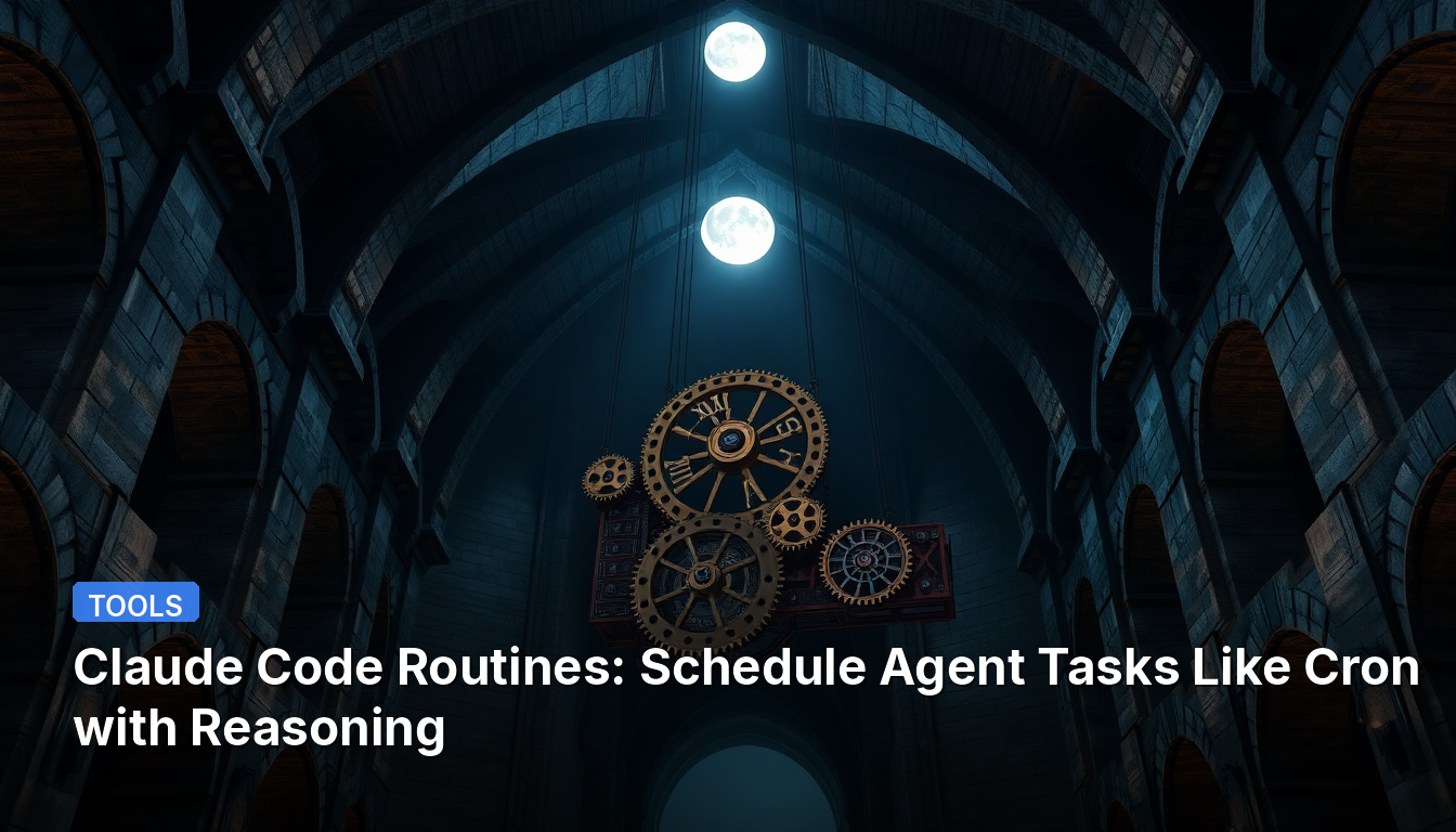 Claude Code Routines : Planifiez des tâches d'agent comme Cron avec raisonnement