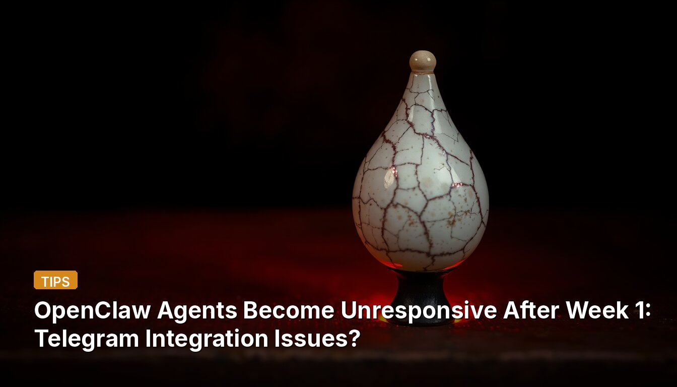 Agentes de OpenClaw se vuelven inactivos después de la Semana 1: ¿Problemas de integración con Telegram?
