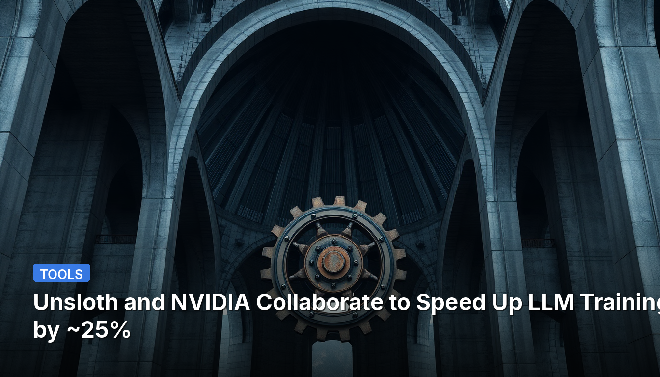 Unsloth e NVIDIA colaboram para acelerar o treinamento de LLMs em ~25%