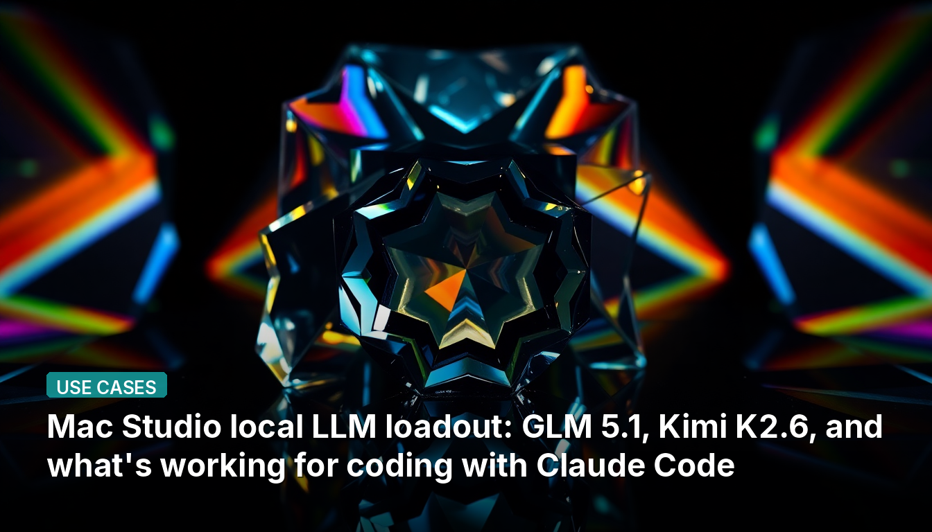 Configuração local de LLM no Mac Studio: GLM 5.1, Kimi K2.6 e o que está funcionando para codificação com Claude Code