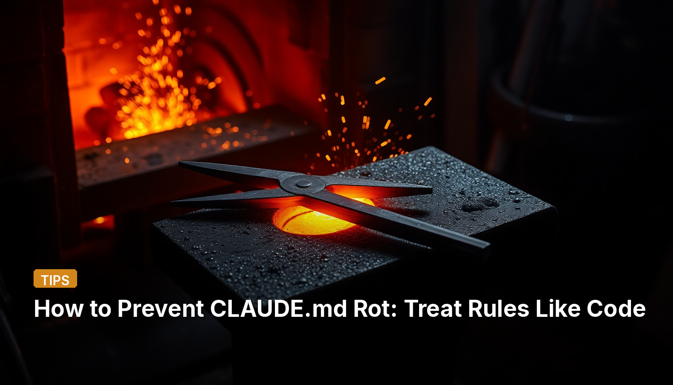 Como Prevenir o Apodrecimento do CLAUDE.md: Trate Regras Como Código