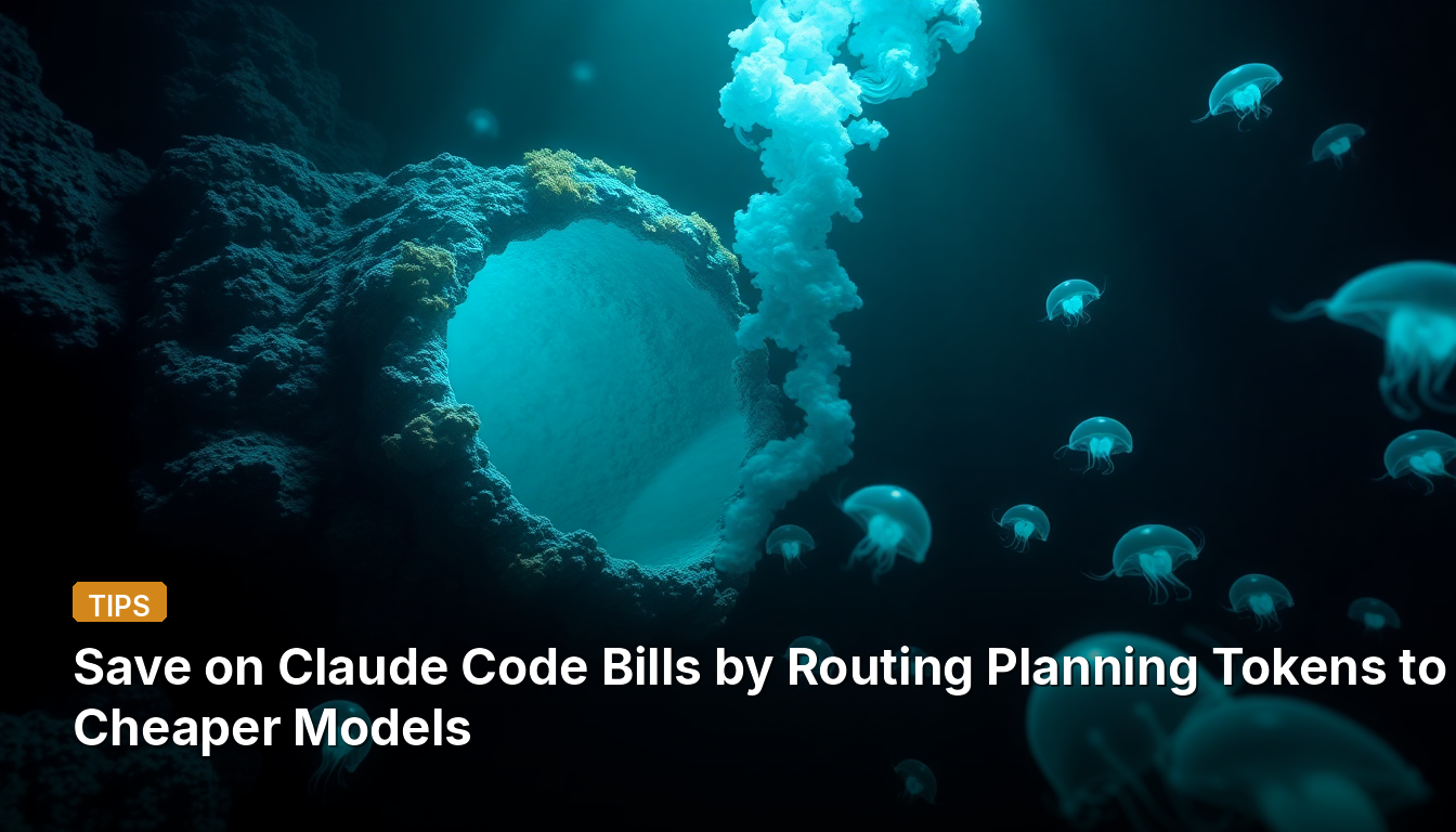 Economize nas Contas do Claude Code Roteando Tokens de Planejamento para Modelos Mais Baratos