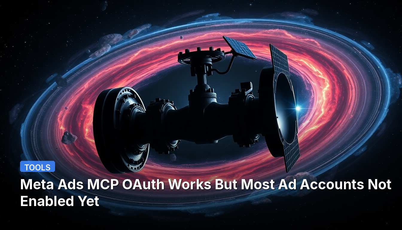 Meta Ads MCP OAuth funktioniert, aber die meisten Werbekonten sind noch nicht aktiviert