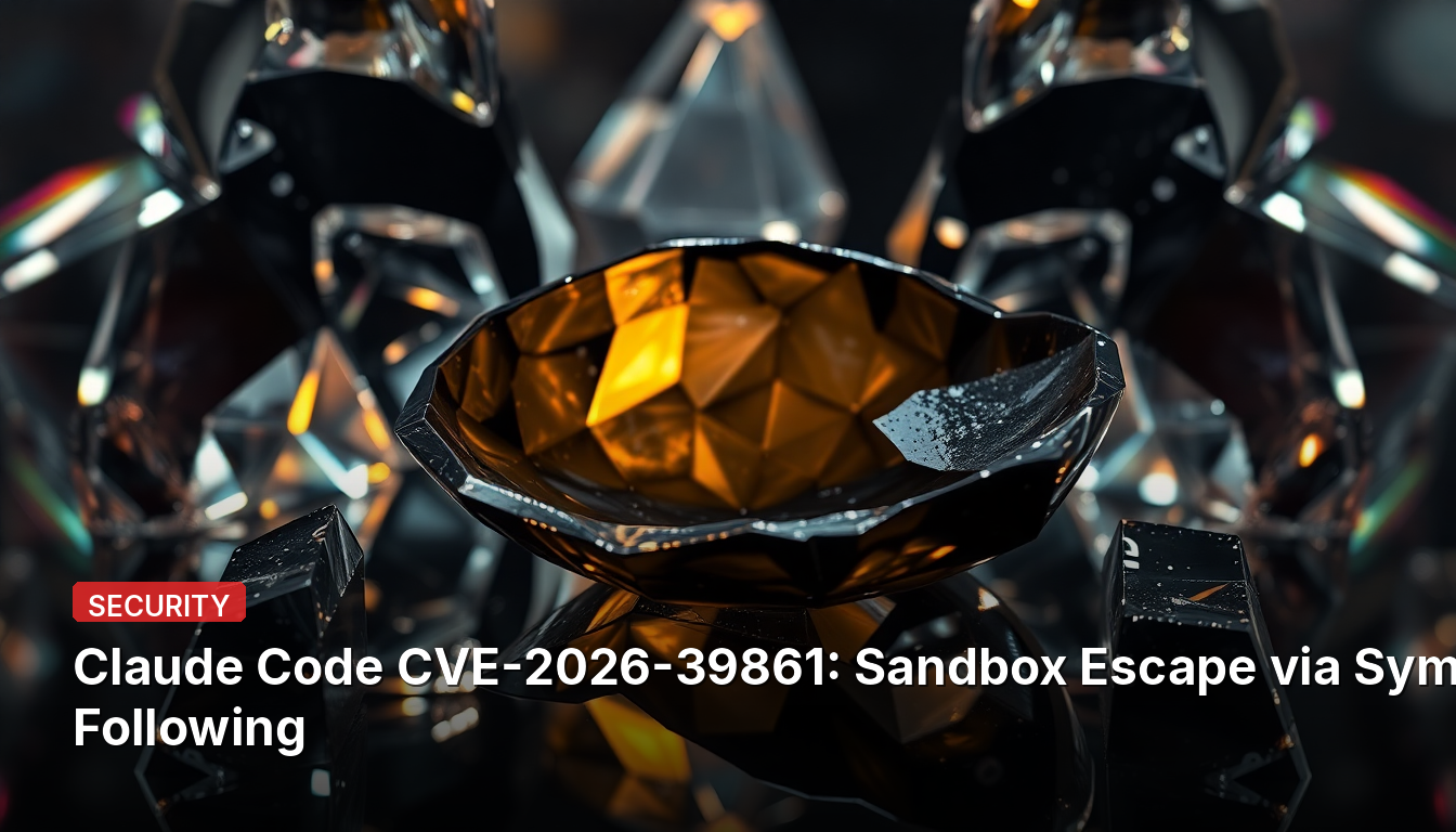 Claude Code CVE-2026-39861: Sandbox Escape via Symlink Following