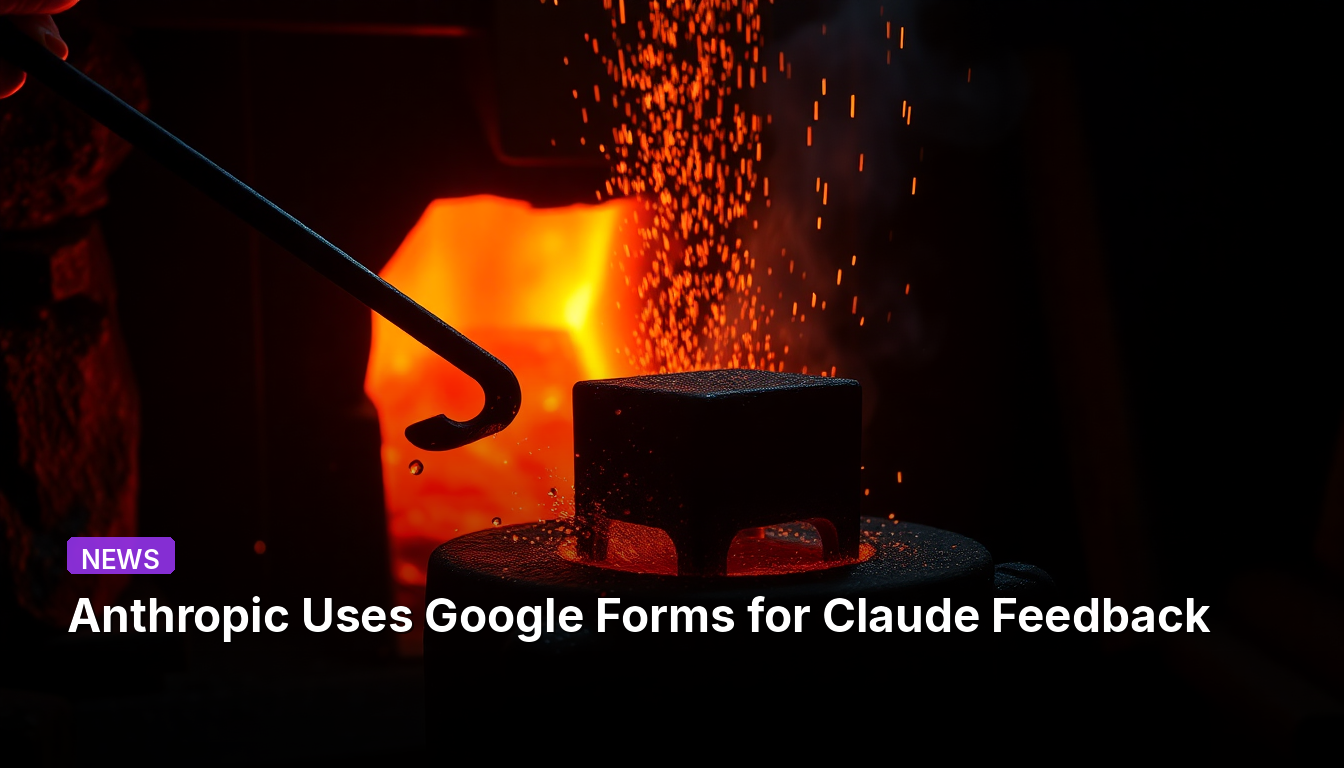 Anthropic, Claude 피드백을 위해 Google Forms 사용