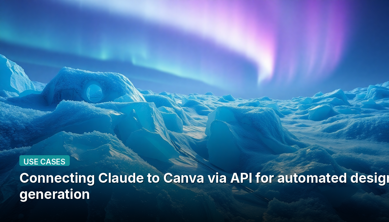 Conectando Claude ao Canva via API para geração automatizada de designs