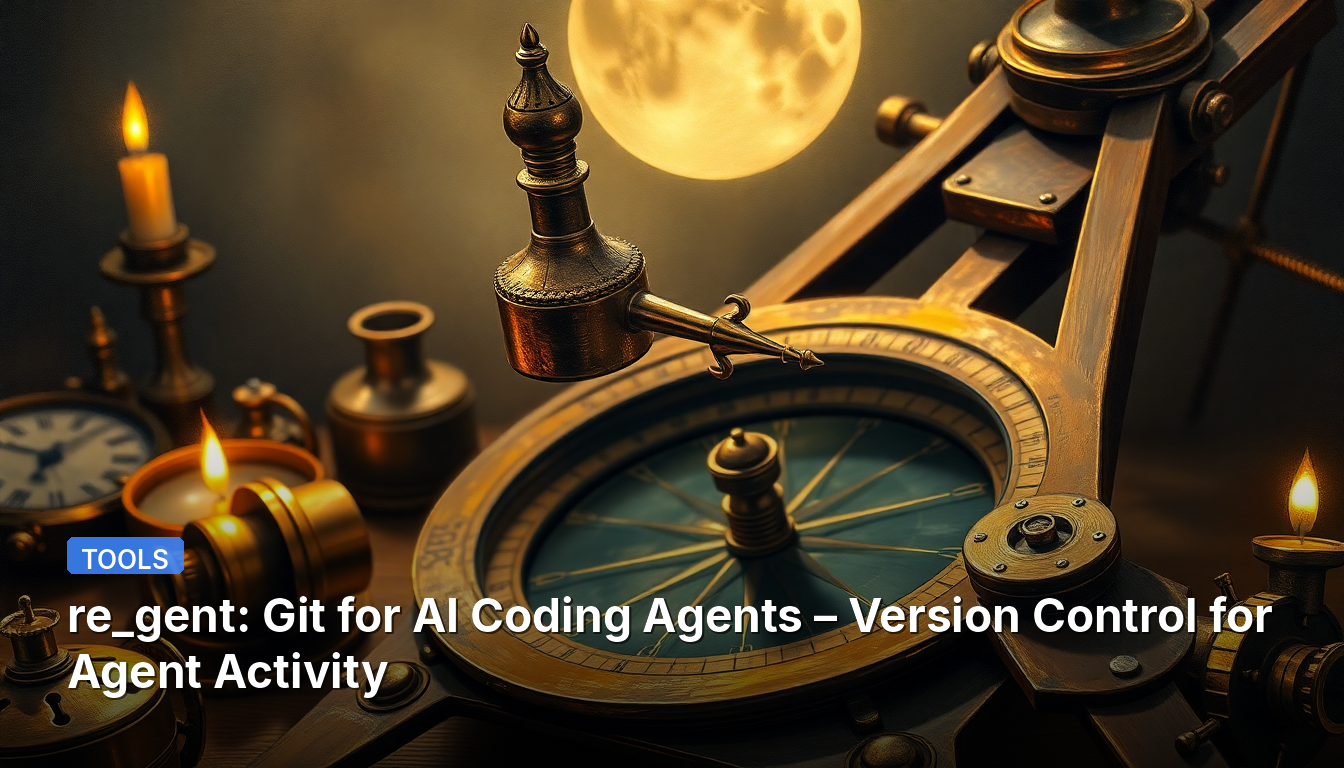 re_gent : Git pour les agents de codage IA – Contrôle de version pour l'activité des agents