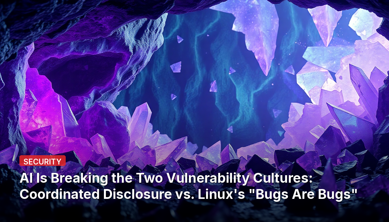 L'IA brise les deux cultures de vulnérabilité : divulgation coordonnée contre "les bogues sont des bogues" de Linux