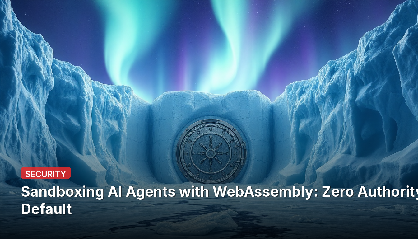 Isolement des agents IA avec WebAssembly : Autorité zéro par défaut