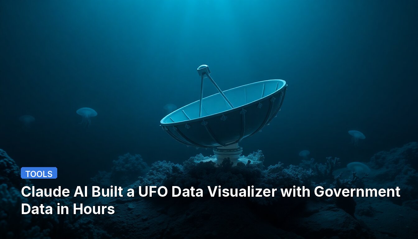 Claude AI Built a UFO Data Visualizer with Government Data in Hours
