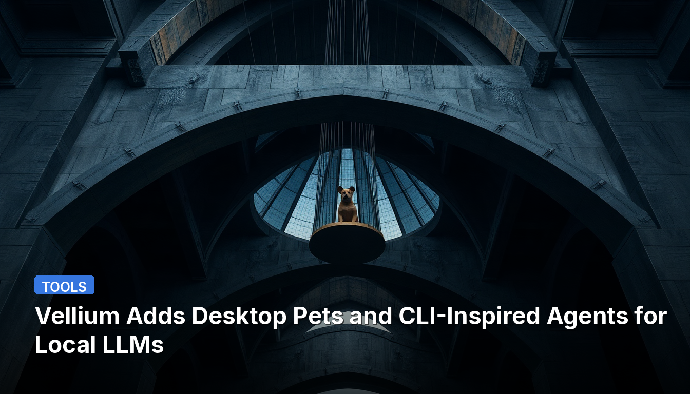 Vellium adiciona animais de estimação de desktop e agentes inspirados em CLI para LLMs locais
