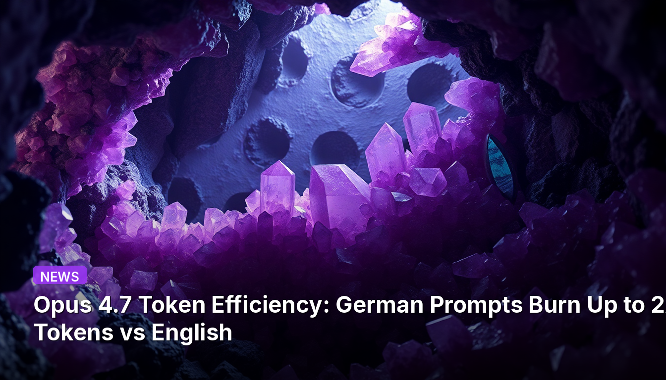 Efficacité des tokens Opus 4.7 : les prompts en allemand consomment jusqu'à 2x plus de tokens que l'anglais