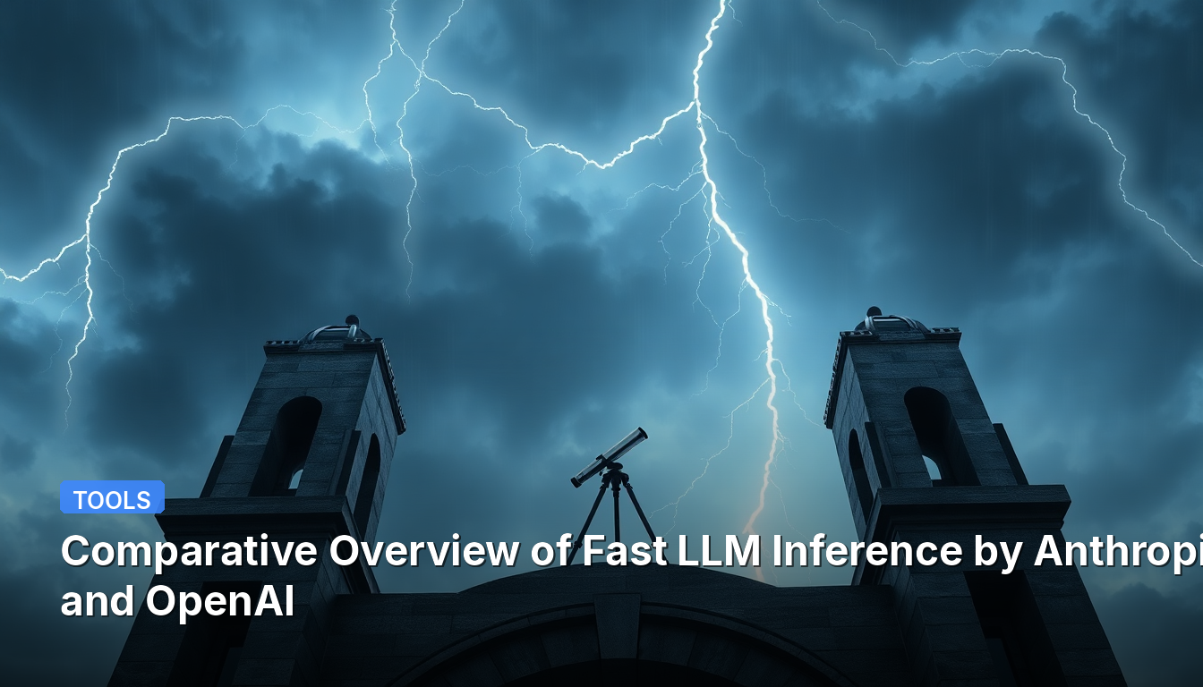 Aperçu comparatif de l'inférence rapide des LLM par Anthropic et OpenAI