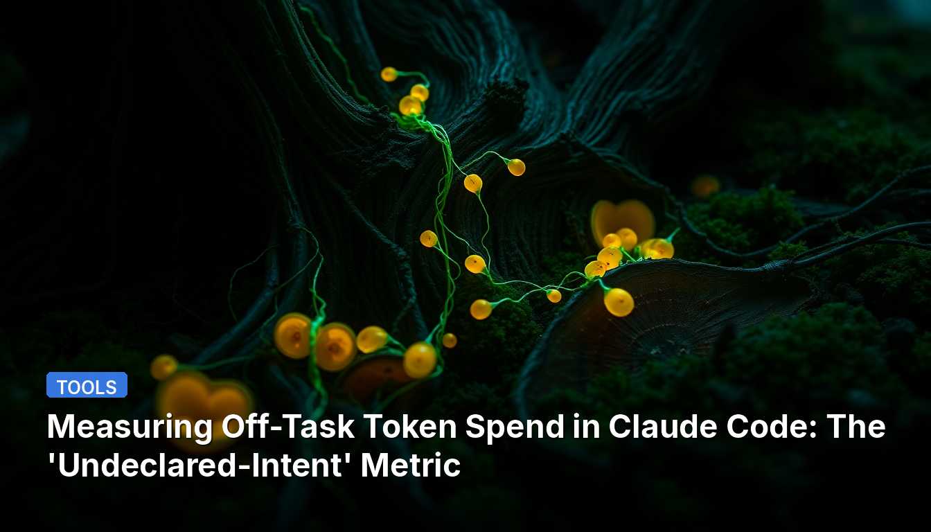 Messung des Off-Task-Token-Verbrauchs in Claude Code: Die 'Undeclared-Intent'-Metrik