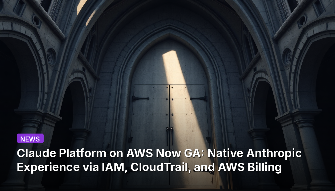 Платформа Claude на AWS теперь общедоступна: нативный опыт Anthropic через IAM, CloudTrail и AWS Billing