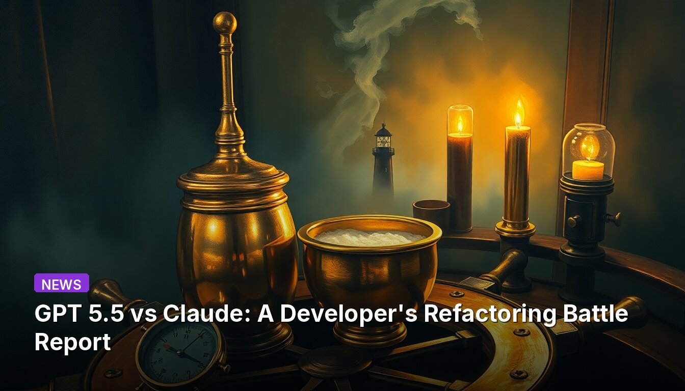 GPT 5.5 vs Claude：開発者のリファクタリング戦記