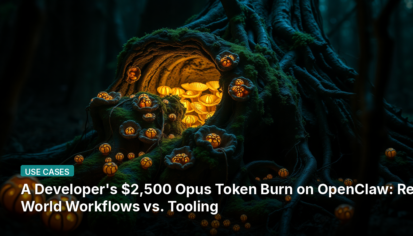 Queima de $2.500 em Tokens Opus por um Desenvolvedor no OpenClaw: Workflows Reais vs. Ferramentas