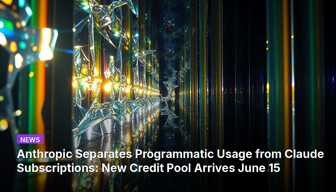 Anthropic trennt programmatische Nutzung von Claude-Abonnements: Neues Kreditpool kommt am 15. Juni