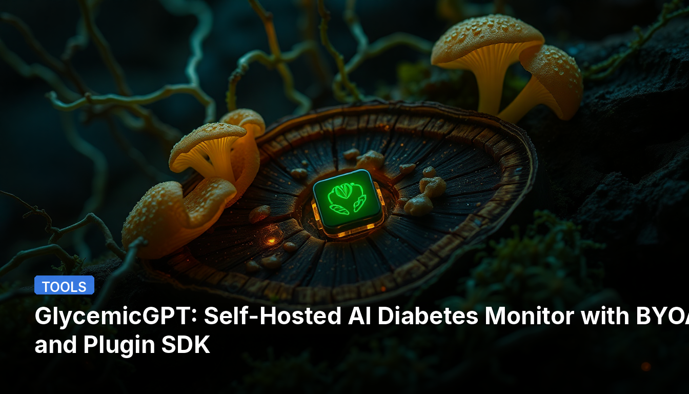 GlycemicGPT: セルフホスト型AI糖尿病モニター、BYOAIとプラグインSDK対応
