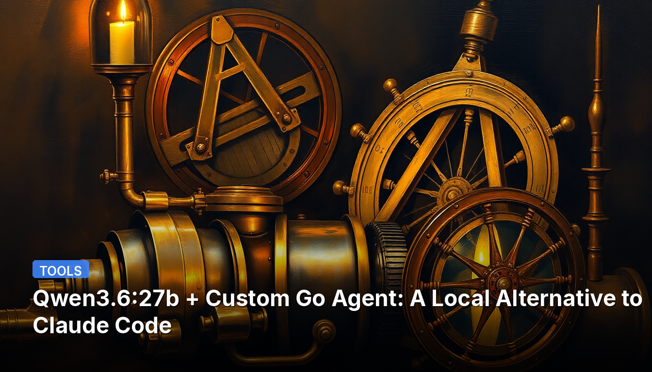 Qwen3.6:27b + Agent Go personnalisé : une alternative locale à Claude Code
