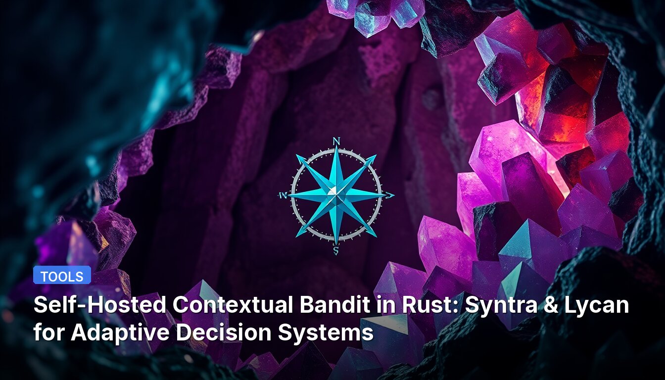 Sistema de Bandido Contextual Auto-Hospedado em Rust: Syntra & Lycan para Sistemas de Decisão Adaptativos