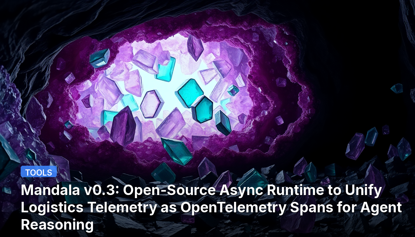 Mandala v0.3 : Un runtime asynchrone open-source pour unifier la télémétrie logistique en tant que spans OpenTelemetry pour le raisonnement agentiel