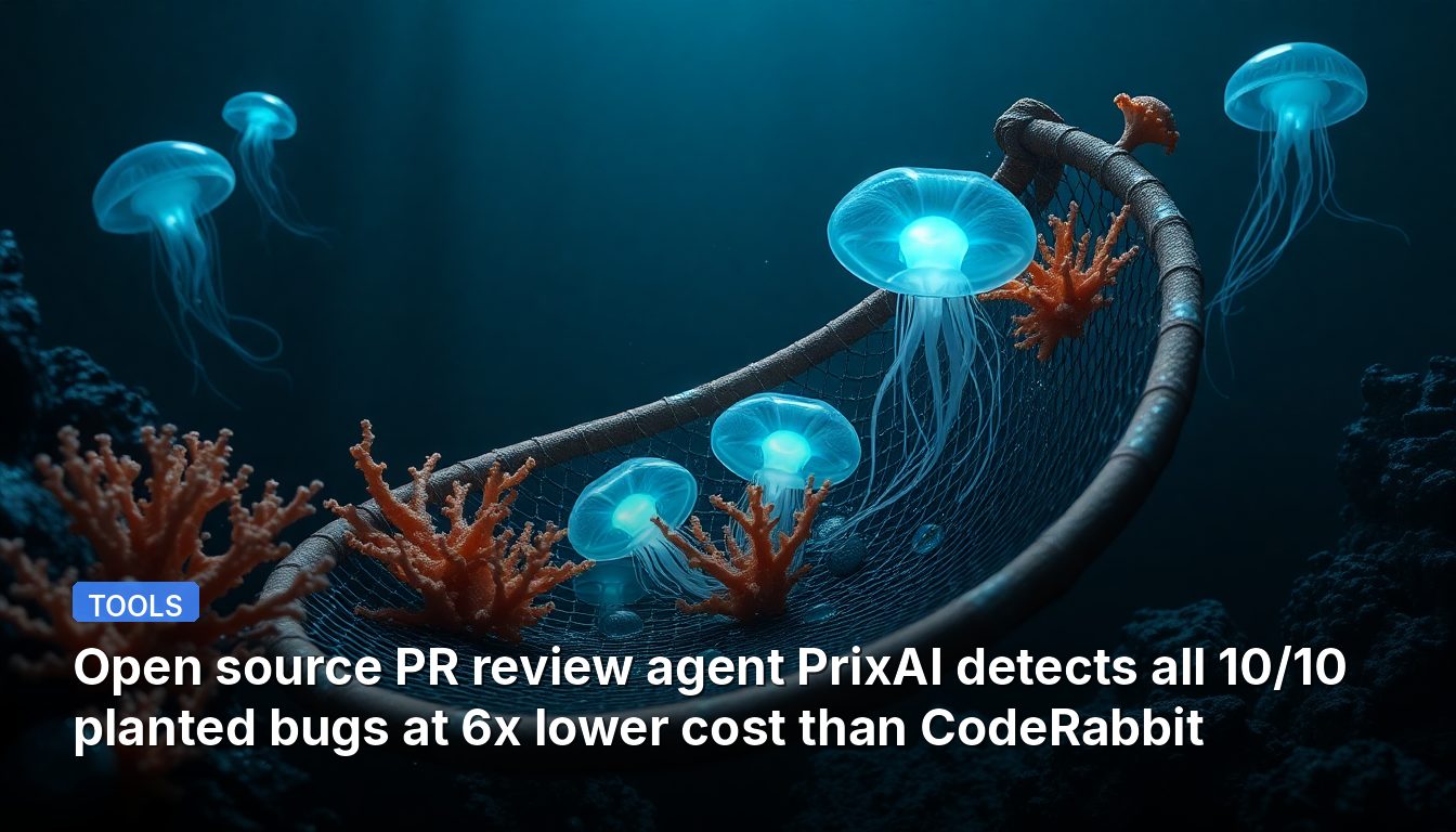 Agente de revisão de PR open source PrixAI detecta 10/10 bugs plantados a um custo 6x menor que o CodeRabbit