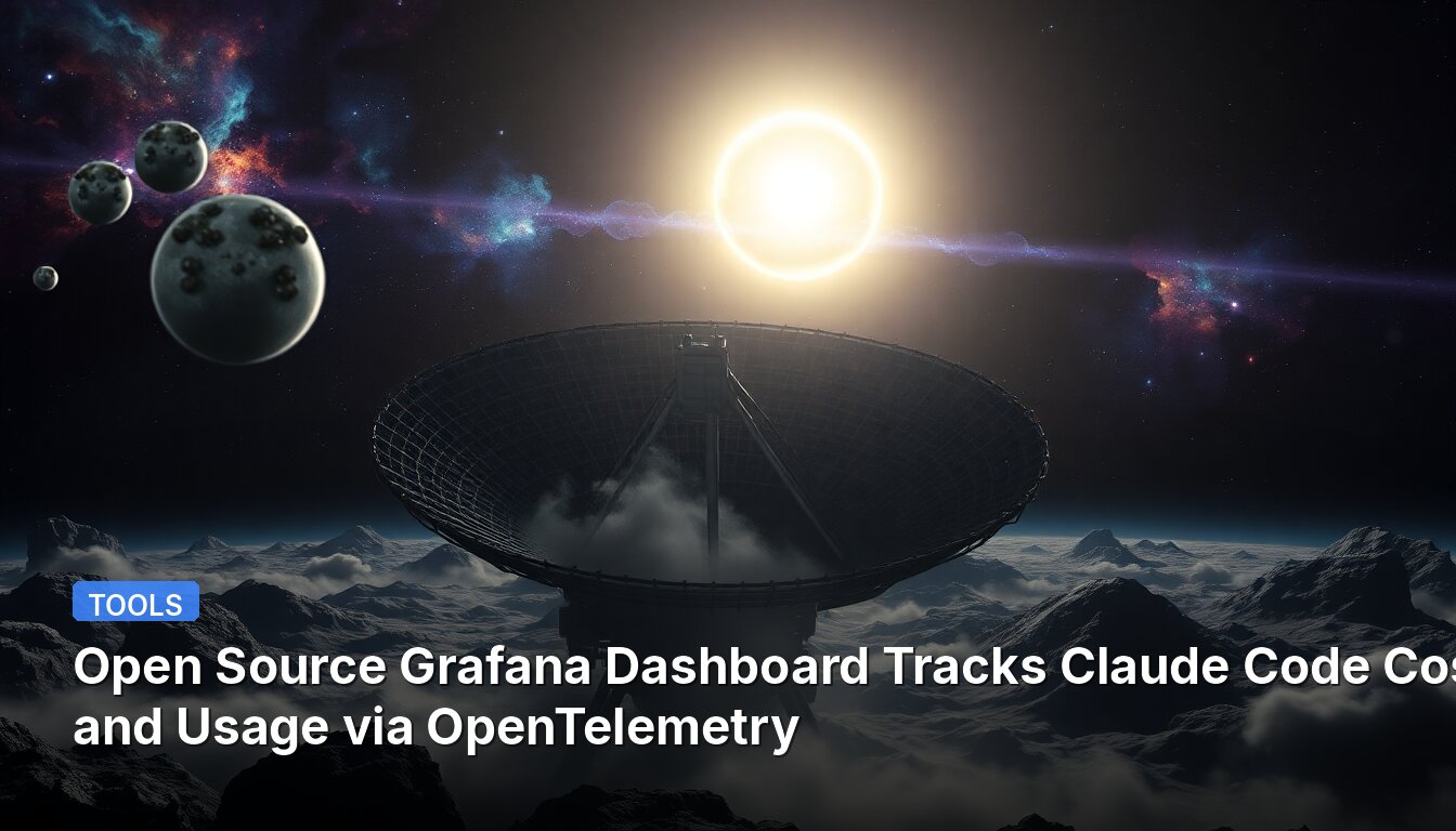 Open Source Grafana Dashboard verfolgt Claude Code Kosten und Nutzung via OpenTelemetry